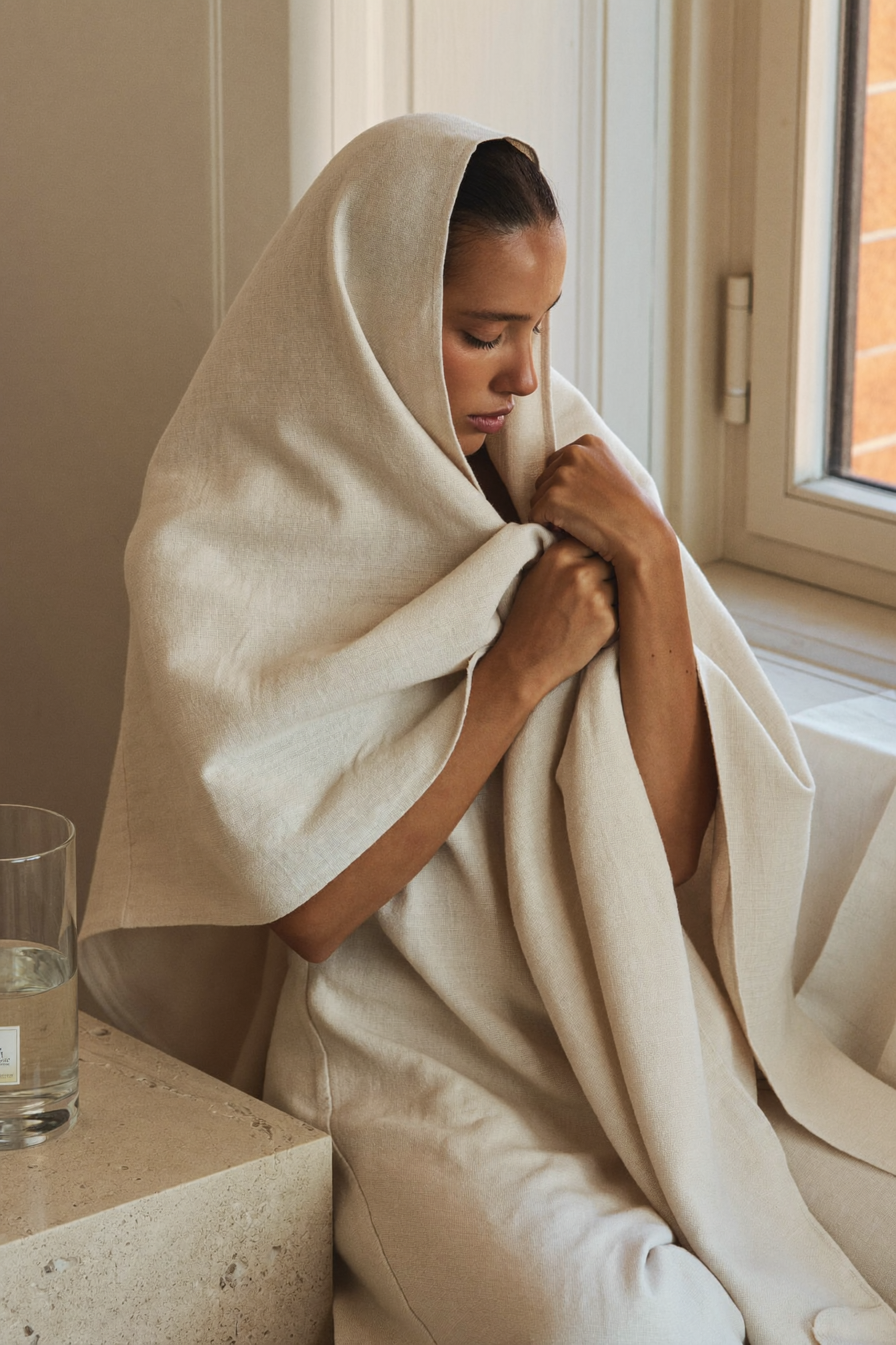 Editorial ritual image for Fay Collection skincare philosophy